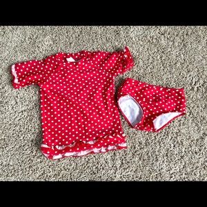 RuffleButts swimsuit size 4t
